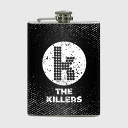 Фляга The Killers с потертостями на темном фоне