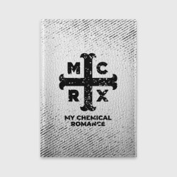 Обложка для автодокументов My Chemical Romance с потертостями на светлом фоне