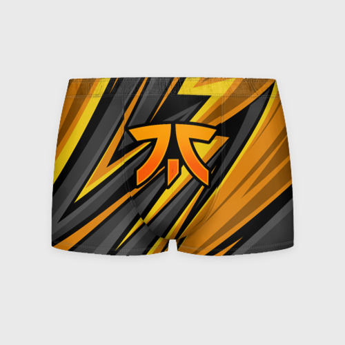 Мужские трусы 3D Fnatic - киберспорт желтый, цвет 3D печать