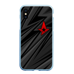 Чехол для iPhone XS Max матовый Astralis - монохромный