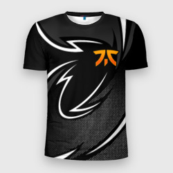 Мужская футболка 3D Slim Fnatic - white line