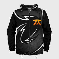 Мужская ветровка 3D Fnatic - white line