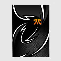 Постер Fnatic - white line