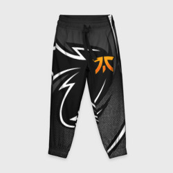 Детские брюки 3D Fnatic - white line