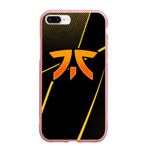 Чехол для iPhone 7Plus/8 Plus матовый Fnatic - CSGO - gold edition, цвет баблгам