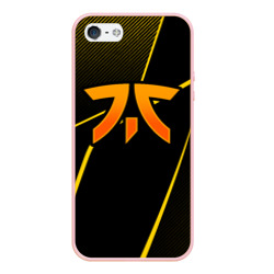 Чехол для iPhone 5/5S матовый Fnatic - CSGO - gold edition