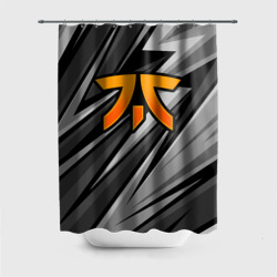 Штора 3D для ванной Fnatic - монохромная