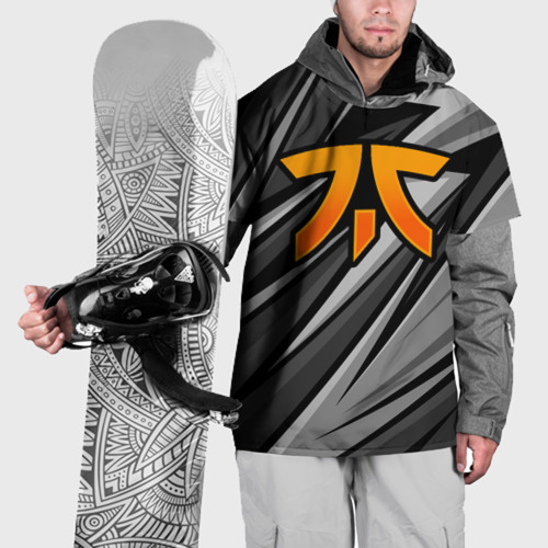 Накидка на куртку 3D Fnatic - монохромная, цвет 3D печать