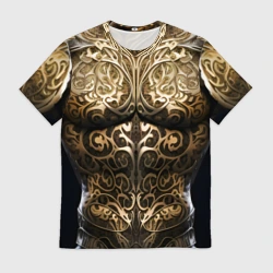 Мужская футболка 3D Железный воин