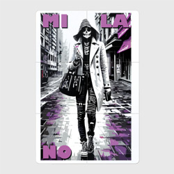 Магнитный плакат 2Х3 Milano - skeleton fashionista