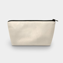 Косметичка 3D Однотонный бежевый без рисунка