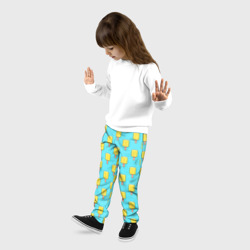 Детские брюки 3D Желтые эскимо - фото 2