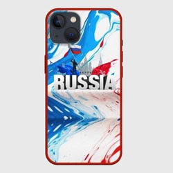 Russia  abstract – Чехол для iPhone 13 с принтом купить