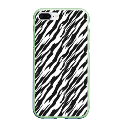 Чехол для iPhone 7Plus/8 Plus матовый Полосатая шкура зебры