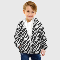 Детская куртка 3D Полосатая шкура зебры - фото 2