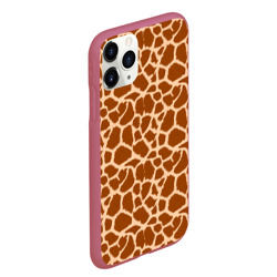 Чехол для iPhone 11 Pro Max матовый Шкура Жирафа - Giraffe - фото 2