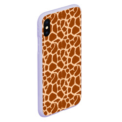 Чехол для iPhone XS Max матовый Шкура Жирафа - Giraffe - фото 2