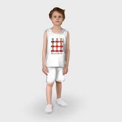 Детская пижама с шортами хлопок Эволюция Криштиану Роналду Португалия - фото 2