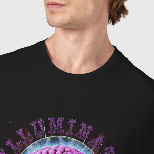 Мужская футболка хлопок с принтом Illuminate, фото #4
