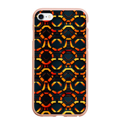 Абстракция оранжевые  узоры – Чехол для iPhone 6Plus/6S Plus матовый с принтом купить