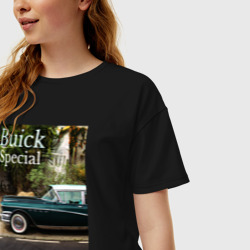 Женская футболка хлопок Oversize Buick Special обложка журнала ретро - фото 2