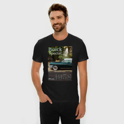 Мужская футболка хлопок Slim Buick Special обложка журнала ретро - фото 2