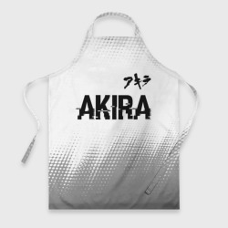 Фартук 3D Akira glitch на светлом фоне: символ сверху