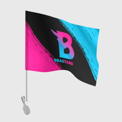 Флаг для автомобиля Beastars - neon gradient