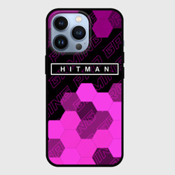 Чехол для iPhone 13 Pro Hitman pro gaming: символ сверху