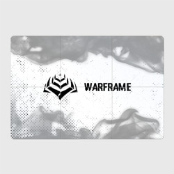 Магнитный плакат 3Х2 Warframe glitch на светлом фоне: надпись и символ