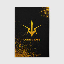 Обложка для автодокументов Code Geass - gold gradient