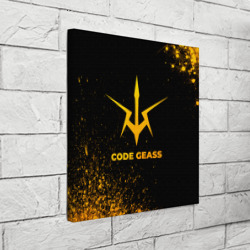 Холст квадратный Code Geass - gold gradient - фото 2