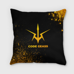 Подушка 3D Code Geass - gold gradient