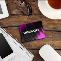 Обложка для студенческого билета Daewoo pro racing: надпись и символ - фото 2