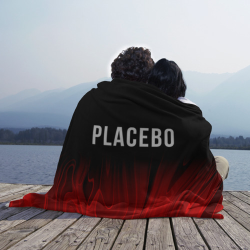 Плед 3D Placebo red plasma, цвет 3D (велсофт) - фото 3
