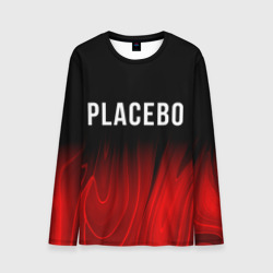 Мужской лонгслив 3D Placebo red plasma