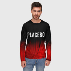 Мужской лонгслив 3D Placebo red plasma - фото 2