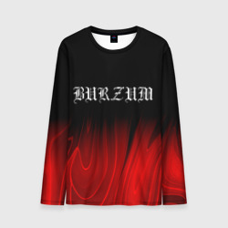 Мужской лонгслив 3D Burzum red plasma