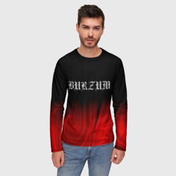 Мужской лонгслив 3D Burzum red plasma - фото 2