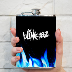 Фляга Blink 182 blue fire - фото 2