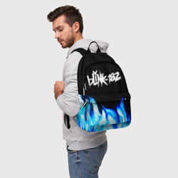 Рюкзак 3D Blink 182 blue fire - фото 2