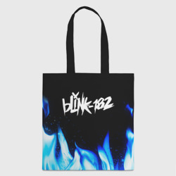 Шоппер 3D Blink 182 blue fire