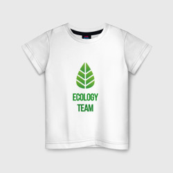 Детская футболка хлопок Ecology Team