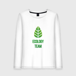 Женский лонгслив хлопок Ecology Team