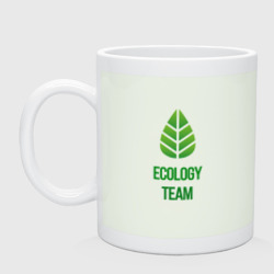 Кружка керамическая Ecology Team