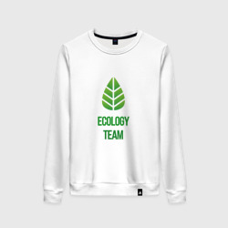 Женский свитшот хлопок Ecology Team