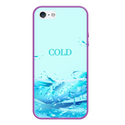 Чехол для iPhone 5/5S матовый Cold