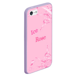 Чехол для iPhone 5/5S матовый Ice Rose - фото 2