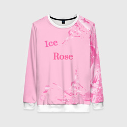 Женский свитшот 3D Ice Rose