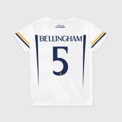 Детская футболка 3D Беллингем Реал Мадрид форма 23-24 домашняя